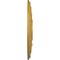 Ekena Millwork Baltimore Ceiling Medallion (Canopies up to 5 1/2"), 15 3/8"OD x 4 1/4"ID x 1 1/2"P, Iridescent Gold CM15BAIGS - alternate 3